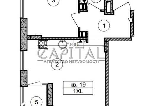 квартира по адресу Тадея Рыльского бульв., 4