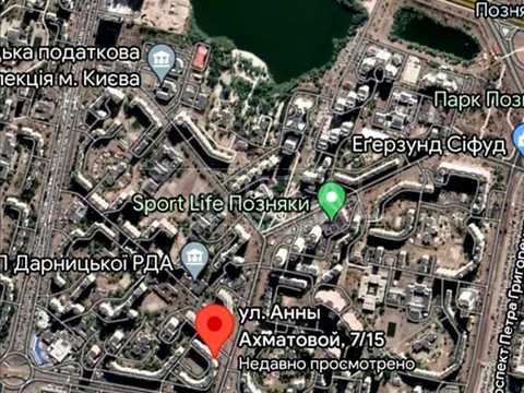 комерційна за адресою Анни Ахматової вул., 7/15