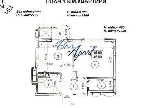 квартира по адресу Академика Заболотного ул., 15-Е
