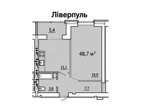квартира за адресою Добровольчих Батальйонів вул. (Червоноармійська), 203/1