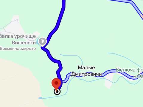 участок по адресу Вишнева