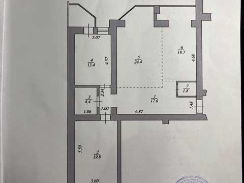 квартира по адресу Юлии Здановской ул. (Ломоносова), 52/3