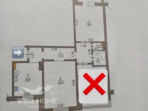 квартира за адресою Чорних Запорожців вул. (Короленка), 54-Б