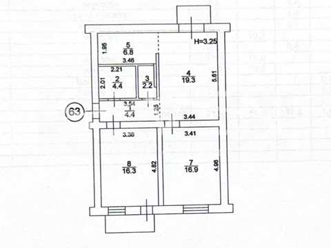 квартира по адресу Большая Васильковская ул. (Красноармейская), 84/20
