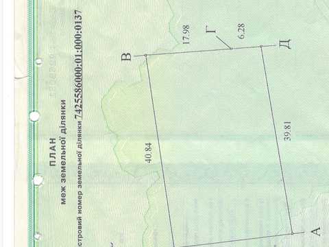 ділянка за адресою с. Трисвятська Слобода (Радянська Слобода), Тиха