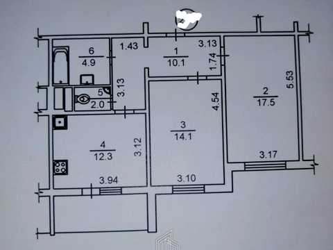 квартира за адресою Софії Русової вул., 3