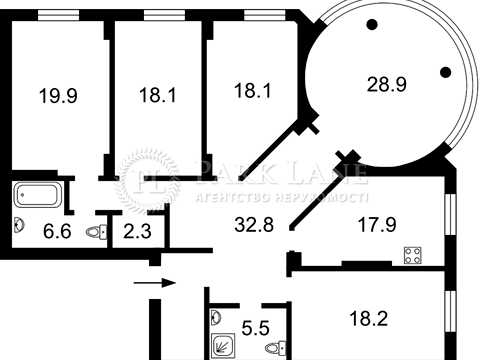 квартира за адресою Дмитрівська вул., 75
