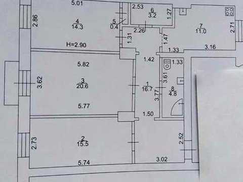 квартира по адресу Мира ул., 52/2