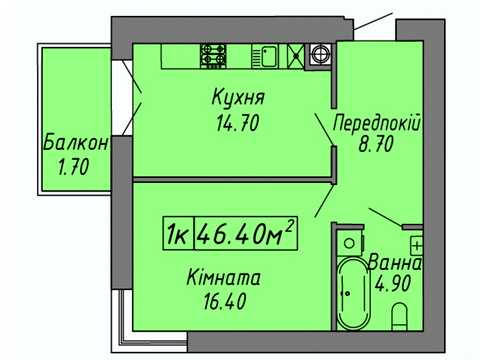 квартира по адресу Степана Бандеры ул., (Будинок 2)