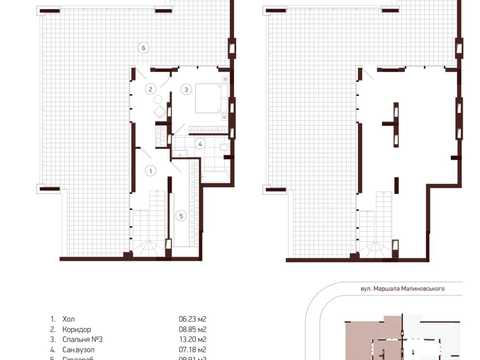 квартира по адресу Оболонский просп., 6-А