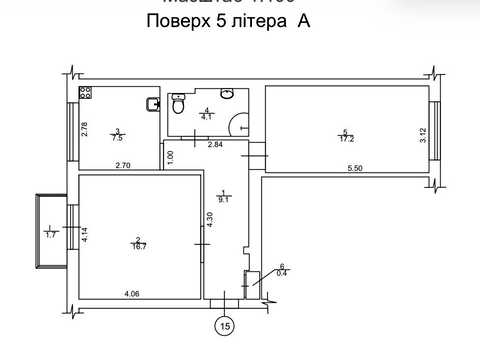 квартира за адресою Волоська вул., 46/32