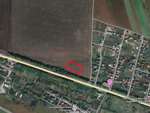 ділянка за адресою с. Смиківці, Єдності вул.