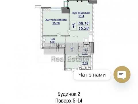 квартира за адресою Андрія Верхогляда вул. (Михайла Драгомирова), (7 черга (будинок 2))