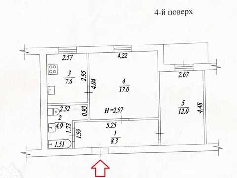 квартира по адресу Гацева ул., 7б