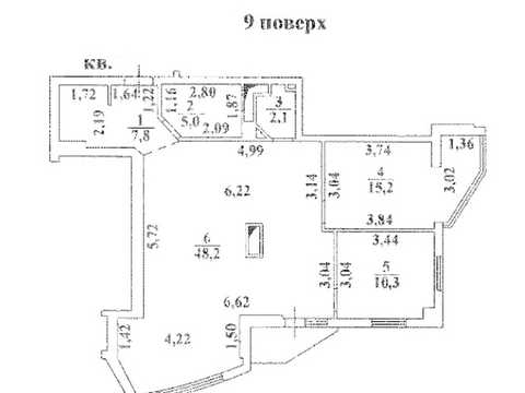 квартира за адресою Люстдорфська дорога вул. (Черноморская дорога), 55м
