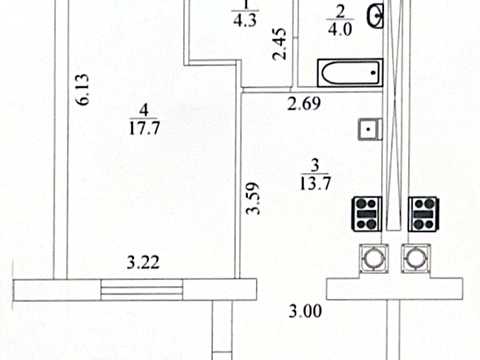квартира за адресою Героїв Небесної Сотні просп., 26/14