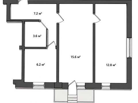 квартира по адресу Хуторской пер., 6а