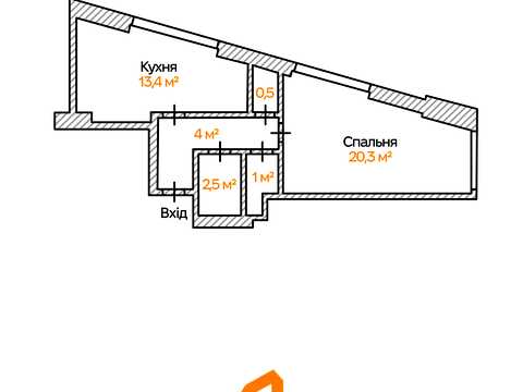 квартира за адресою Академіка Заболотного вул., 1-Б