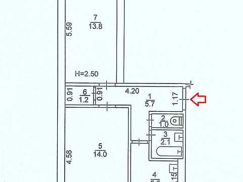 квартира по адресу Садовый проезд, 4а