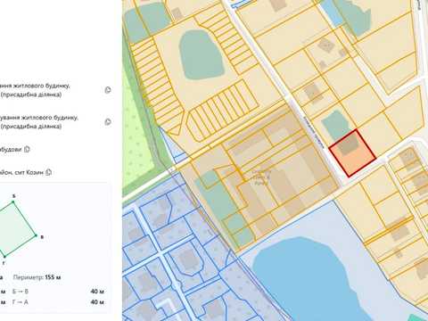участок по адресу Анатолія Солов'яненка ул.