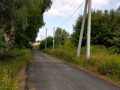 ділянка за адресою смт. Гостомель, Чернинська вул., 1