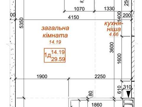 квартира по адресу Одеське шоссе, 1