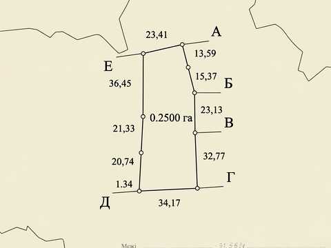 участок по адресу с. Подсадки, Братів Лисих, 6