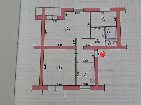 квартира по адресу Житомир, Художника Канцерова пер. (Чапаева), 22