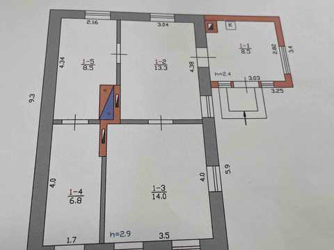 дом по адресу Першотравнева, 1