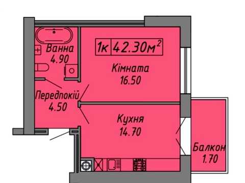 квартира по адресу Степана Бандеры ул., 60-А