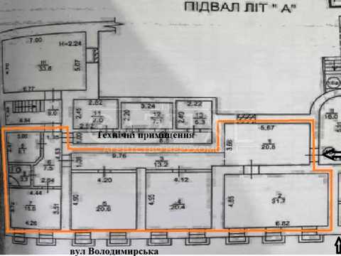 комерційна за адресою Київ, Володимирська вул., 6