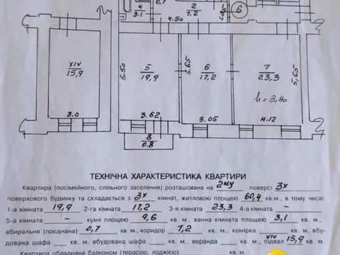 квартира за адресою Алли Горської вул., 3
