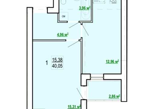 квартира за адресою Борткевича вул., 15