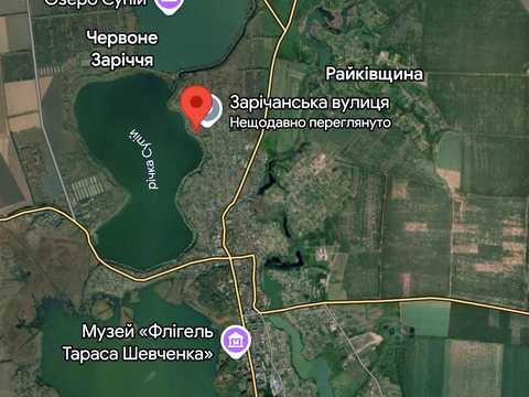 ділянка за адресою Зарічанська, 133
