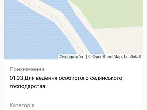 ділянка за адресою Зарічанська, 133
