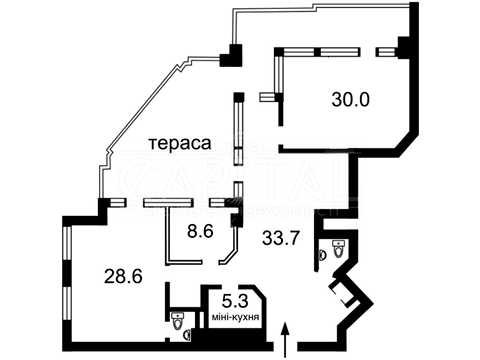 коммерческая по адресу Большая Васильковская ул. (Красноармейская), 72-А