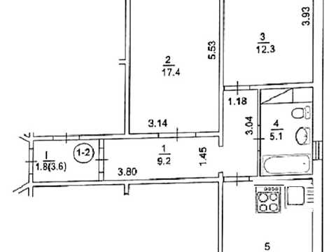 квартира за адресою Петра Григоренка просп., 16