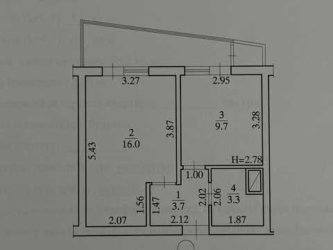 квартира по адресу Киевская ул., 261 к3