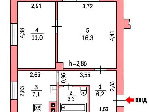 квартира за адресою Шевченка бульв., 33