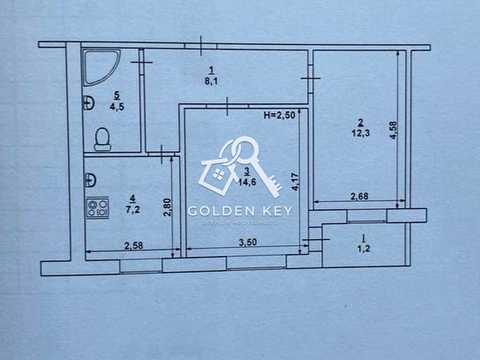 квартира за адресою Віктора Оцерклевича вул. (Курчатова), 17