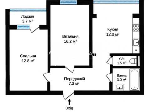квартира по адресу Натальи Ужвий ул., 5
