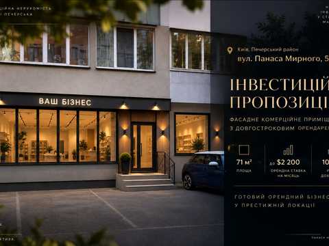 коммерческая по адресу Панаса Мирного ул., 5
