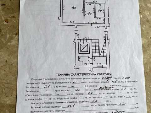 квартира за адресою Джорджа Вашингтона вул. (Батальна), 4-В