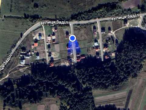 ділянка за адресою Заділ