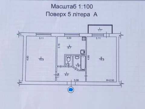 квартира по адресу Перемишльська ул. (Червонопільська), 12/11