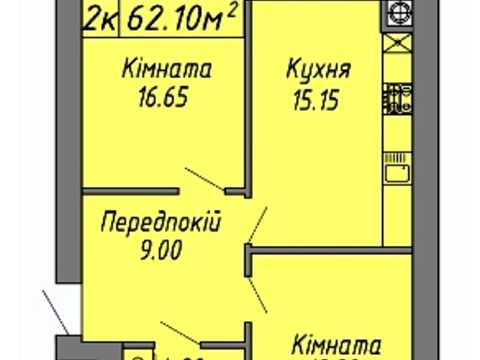 квартира по адресу Степана Бандеры ул., (Будинок 1)