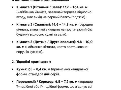 квартира за адресою Харківське шосе, 178