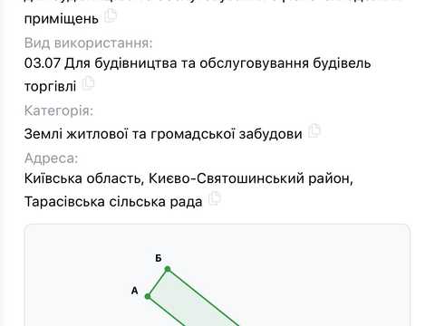 участок по адресу Київська ул.