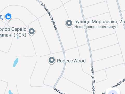 ділянка за адресою Хмельницький, Морозенка вул., 25
