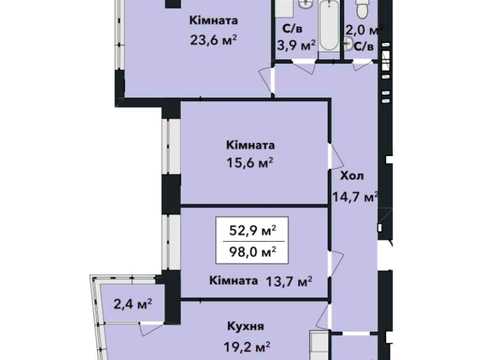 квартира за адресою Панаса Мирного вул., (Будинок)